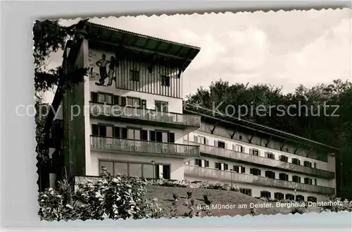 AK / Ansichtskarte Bad Muender Berghaus Deisterholz Kat. Bad Muender am Deister