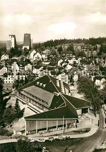 AK / Ansichtskarte Oberhof Thueringen Blick vom FDGB Heim Rennsteig Kat. Oberhof Thueringen