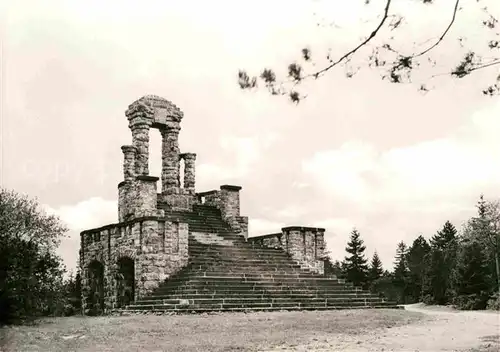 AK / Ansichtskarte Willmersdorf Denkmal auf dem langen Berg Kat. Ilmenau