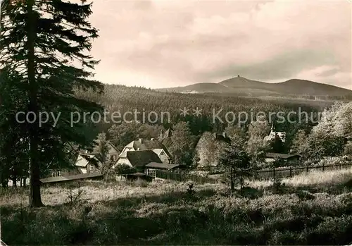 AK / Ansichtskarte Schierke Harz Wurmberg Kat. Schierke Brocken