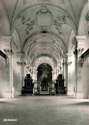 AK / Ansichtskarte Bellelay Renovation de l abbatiale Abtei Innenansicht Kat. Bellelay