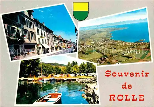 AK / Ansichtskarte Rolle Rolle La Grande Rue Alpes de Savoie Camping Signal de Bougy Kat. Rolle