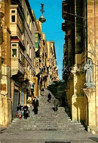 AK / Ansichtskarte Valletta Typical street Gasse Kat. Valletta