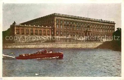 AK / Ansichtskarte Stockholm Kungl Slottet Koenigliches Schloss Kat. Stockholm