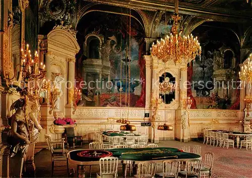 AK / Ansichtskarte Casino Spielbank Baden Baden Salle Louis XIII Gruener Saal Kat. Spiel