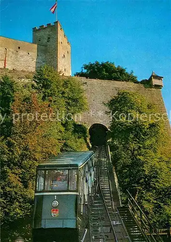 AK / Ansichtskarte Zahnradbahn Hohensalzburg Salzburg  Kat. Bergbahn