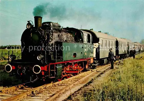 AK / Ansichtskarte Lokomotive Cnt Lok Kruppe Strecke Buxtehude Harsefeld  Kat. Eisenbahn