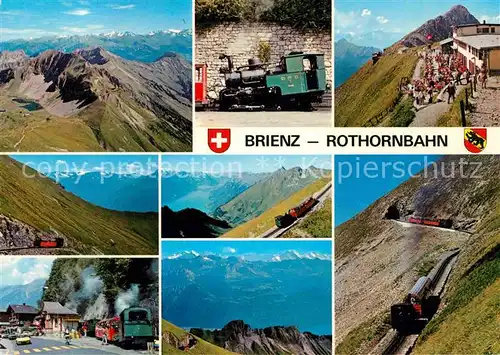 AK / Ansichtskarte Brienz Rothornbahn  Kat. Eisenbahn