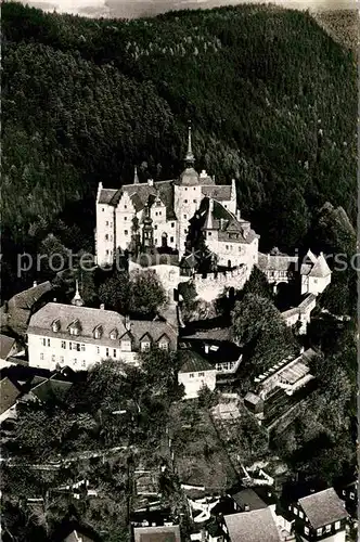 AK / Ansichtskarte Burg Lauenstein Frankenwald Fliegeraufnahme Burg Kat. Ludwigsstadt
