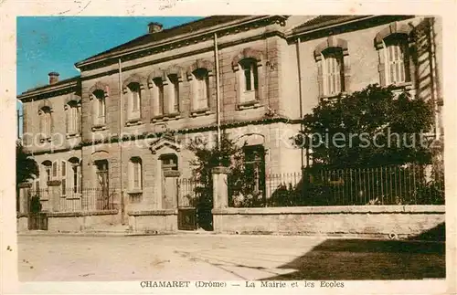 AK / Ansichtskarte Chamaret La Mairie et les Ecoles Kat. Chamaret