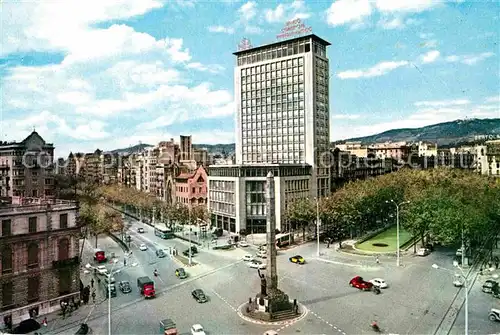 AK / Ansichtskarte Barcelona Cataluna Plaza de la Victoria con Banco Comercial Kat. Barcelona