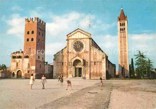 AK / Ansichtskarte Verona Veneto Basilique S Zeno Maggiore Kat. Verona