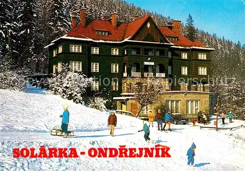 AK / Ansichtskarte Beskydy Ondrejnik Turisticky hotel Solarka