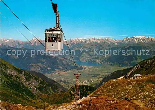AK / Ansichtskarte Seilbahn Gletscherbahn Kaprun Krefelder Huette Zell am See  Kat. Bahnen