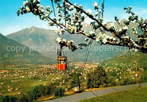 AK / Ansichtskarte Seilbahn Merano Teleferica di Avelengo Meran Haflingerbahn  Kat. Bahnen