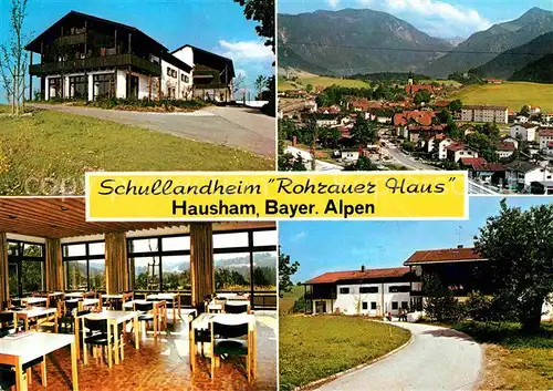 AK / Ansichtskarte Hausham Schullandheim Rohrauer Haus Speisesaal Panorama Kat. Hausham