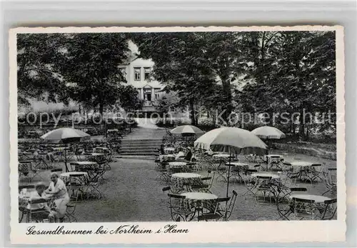 AK / Ansichtskarte Northeim Gaststaette Pension Gesundbrunnen Kat. Northeim