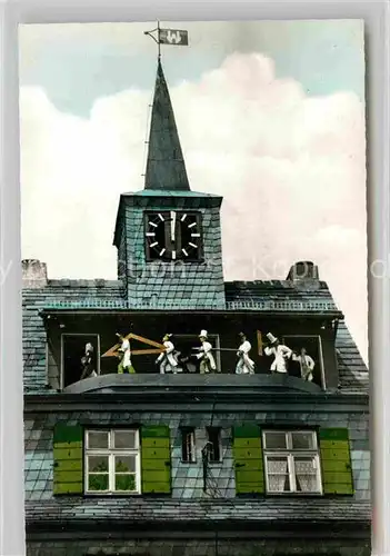 AK / Ansichtskarte Holzminden Weser Glockenspiel Reichspraesidentenhaus Zug der Bauschueler Korn Hohenau Kat. Holzminden