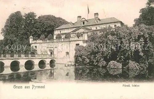 AK / Ansichtskarte Bad Pyrmont Fuerstliches Schloss Kat. Bad Pyrmont