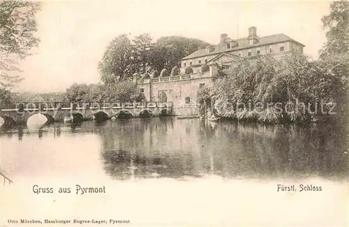 AK / Ansichtskarte Bad Pyrmont Fuerstliches Schloss Kat. Bad Pyrmont