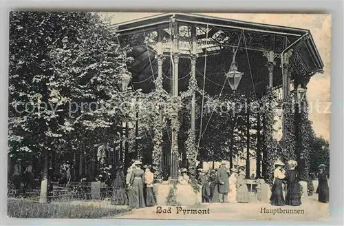 AK / Ansichtskarte Bad Pyrmont Hauptbrunnen Kat. Bad Pyrmont