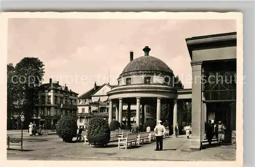 AK / Ansichtskarte Bad Pyrmont Brunnenplatz mit Hauptquelle Kat. Bad Pyrmont