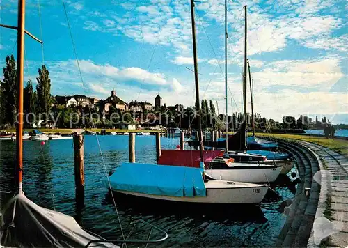 AK / Ansichtskarte Murten Morat Seglerhafen Kat. Murten