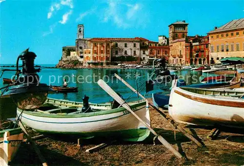 AK / Ansichtskarte Sestri Levante Baia del Silenzio Lampare Porto Kat. Sestri Levante