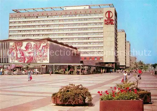 AK / Ansichtskarte Dresden Prager Strasse Interhotel Kat. Dresden Elbe