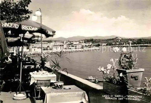 AK / Ansichtskarte Desenzano Lago di Garda Terrazza dal Miralago Ristorante Kat. Desenzano del Garda