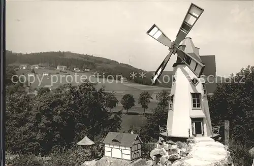 AK / Ansichtskarte Willingen Sauerland Miniatur Muehle Kat. Willingen (Upland)