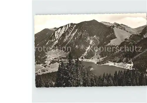 AK / Ansichtskarte Schliersee Spitzingsee Alpenpanorama Kat. Schliersee