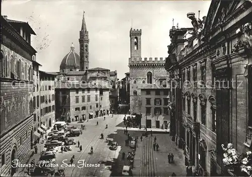 AK / Ansichtskarte Firenze Toscana Piazza San Firenze Kat. Firenze