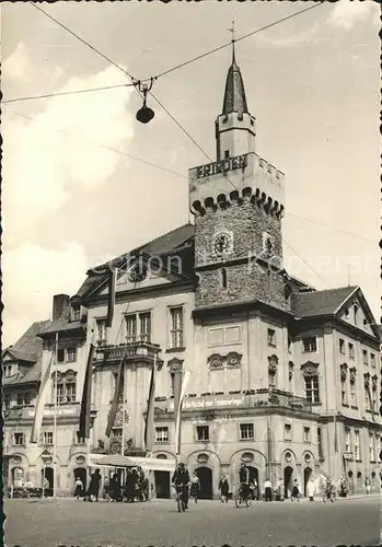 AK / Ansichtskarte Loebau Sachsen Rathaus Kat. Loebau