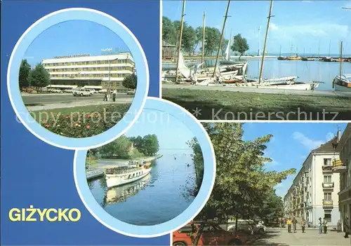 AK / Ansichtskarte Gizycko Hotel Wodnik Kat. Loetzen Ostpreussen