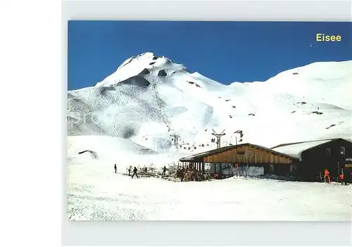 AK / Ansichtskarte Soerenberg LU Bergrestaurant Eisee / Soerenberg /Bz. Entlebuch