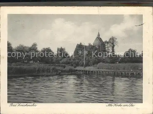 AK / Ansichtskarte Bad Zwischenahn Alte Kirche am See Kat. Bad Zwischenahn