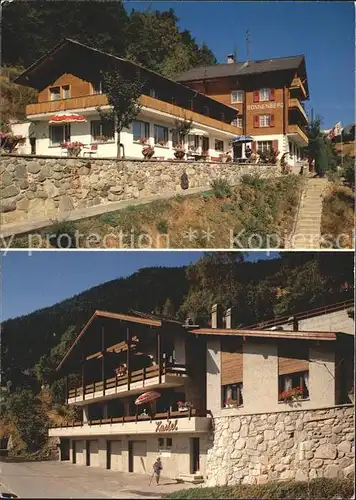 AK / Ansichtskarte Zeneggen Hotel Sonnenberg und Kastel Kat. Zeneggen