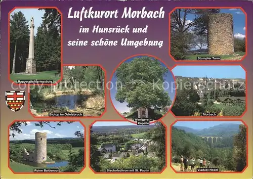 AK / Ansichtskarte Morbach Hunsrueck Luftkurort und seine Umgebung Kat. Morbach
