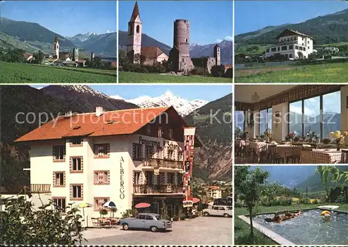 AK / Ansichtskarte Mals Suedtirol Gasthof Panorama Kat. Mals Vinschgau