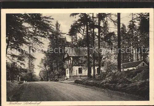 AK / Ansichtskarte Lueckendorf Forsthaus Zittauer Gebirge Kat. Kurort Oybin