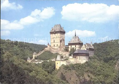 AK / Ansichtskarte Karlstejn Hrad Burg