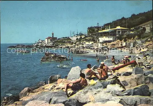 AK / Ansichtskarte Bordighera Le scogliere di Capo Sant Ampeglio Riviera dei Fiori Kat. Bordighera