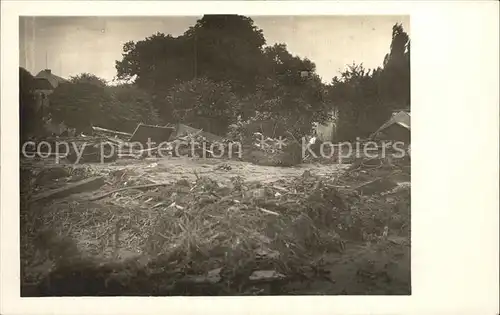 AK / Ansichtskarte Bad Gottleuba Berggiesshuebel Unwetter ueberschwemmung 1927 Kat. Bad Gottleuba Berggiesshuebel