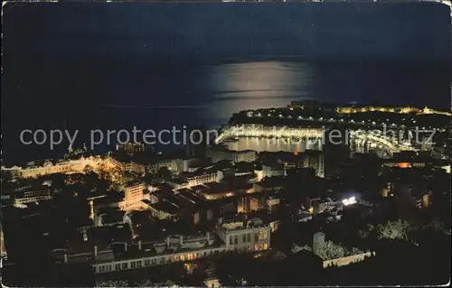 AK / Ansichtskarte Monte Carlo Principaute de Monaco Nachtaufnahme Kat. Monte Carlo