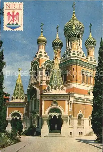 AK / Ansichtskarte Nice Alpes Maritimes Eglise Russe Russische Kirche Kat. Nice