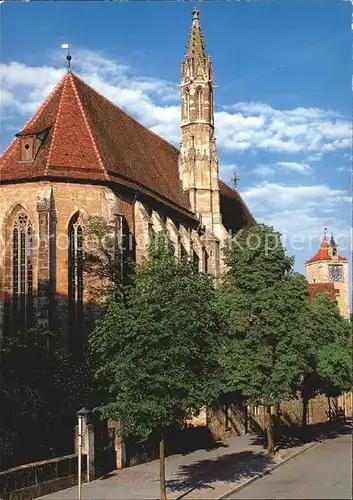 AK / Ansichtskarte Rothenburg Tauber Franziskaner Kirche Kat. Rothenburg ob der Tauber