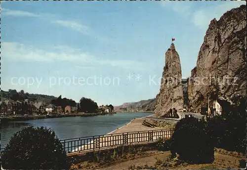 AK / Ansichtskarte Dinant Wallonie Rocher Bayard et Panorama Anseremme Kat. Dinant