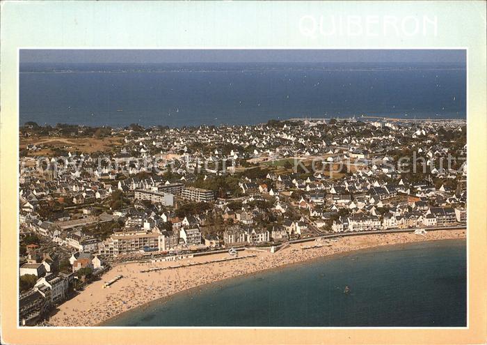 AK / Ansichtskarte Presqu_Ile_de_Quiberon La presqu ile et l isthme de