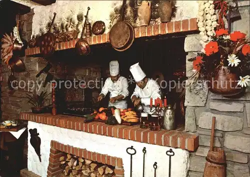 AK / Ansichtskarte Schiltach Gasthof Restaurant Roessle Koeche Kat. Schiltach Schwarzwald